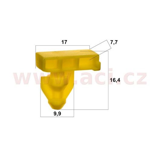 PLASTOVÁ PŘÍCHYTKA (SADA 5 KS)