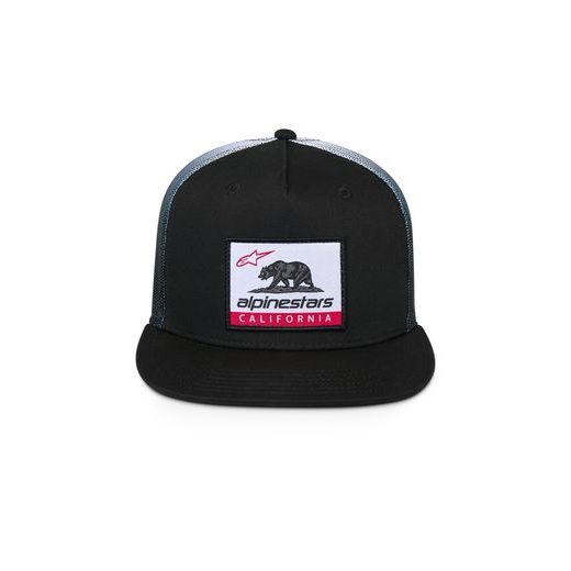 ŠILTOVKA CALI GRADIENT TRUCKER, ALPINESTARS (ČERNÁ/BÍLÁ)