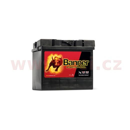 30AH BATÉRIA, 300A, ĽAVÁ BANNER STARTING BULL 187X128X165