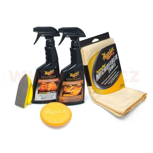 MEGUIAR'S HEAVY DUTY LEATHER CARE KIT - KOMPLETNÉ SADA NA ČISTENIE A OCHRANU KOŽENÝCH POVRCHOV