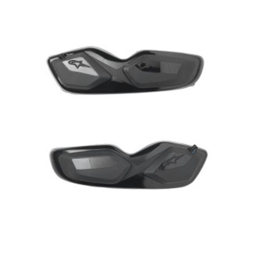SLIDERY ŠPIČKY PRE TOPÁNKY SMX-6 V2, ALPINESTARS (ČIERNA, PLAST, PÁR)
