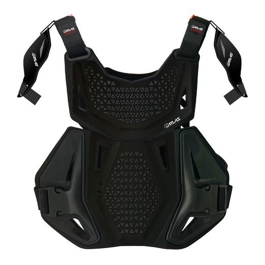 CHRÁNIČ HRUDNÍKU + RAMENÁ ATLAS CHARGER CE L1, DETSKÝ (ČIERNA) FIM
