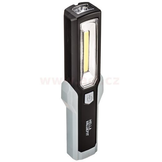 PRACOVNÍ SVĚTLO LED, 3 W COB, S NABÍJECÍM STOJANEM HELLA