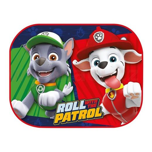 CLONA SLUNEČNÍ NA BOČNÍ OKNO 44X35 CM 2 KS TLAPKOVÁ PATROLA BOY