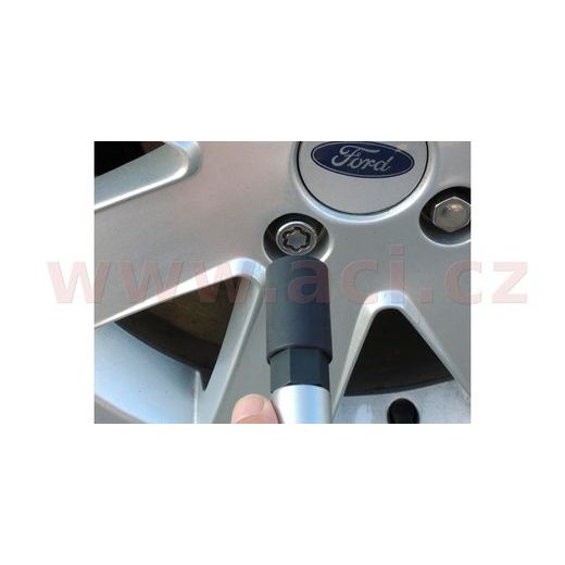 SADA PRO DEMONTÁŽ BEZPEČNOSTNÍCH ŠROUBŮ UNIVERZÁL, 8 KS