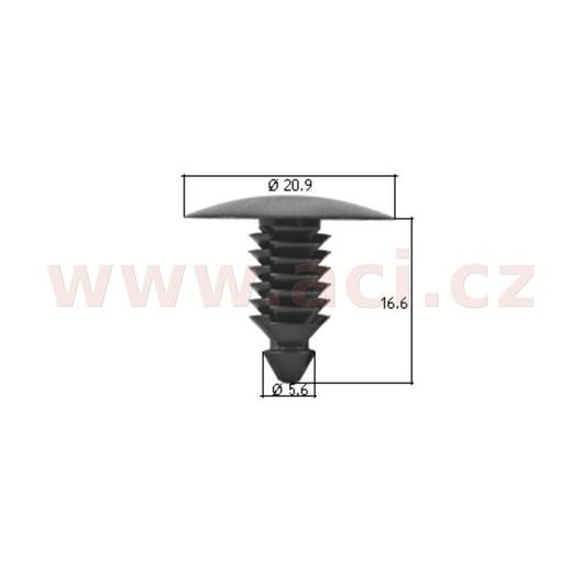 PLASTOVÁ PŘÍCHYTKA (SADA 10 KS)