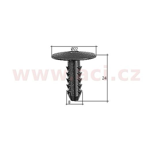 PLASTOVÁ PŘÍCHYTKA (SADA 10 KS)