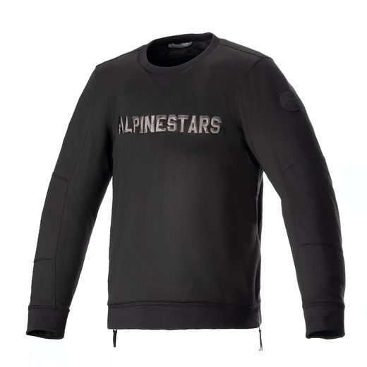 BUNDA LEGIT CREW FLEECE, ALPINESTARS (ČERNÁ/ŠEDÁ)