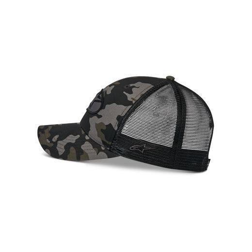 ŠILTOVKA OBLIQUE CAMO TRUCKER, ALPINESTARS (ČIERNA CAMO/ČERNÁ)