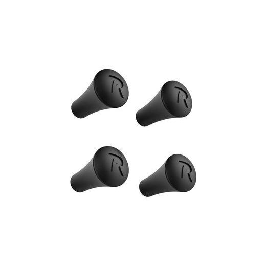 NÁHRADNÉ GUMOVÉ KONCOVKY PRE DRŽIAKY X-GGRIP, 4KS, (ČERNÉ)RAM MOUNTS