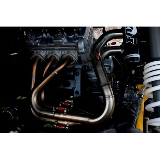 BIG GUN YAMAHA YXZ 1000R /SS (2016-24) EVO U DUAL MUFFLERS/THREE HEAD PIPES