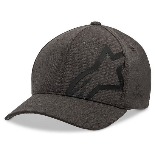 ŠILTOVKA CORP SHIFT SONIC TECH HAT, ALPINESTARS (ŠEDÁ/ČERNÁ)