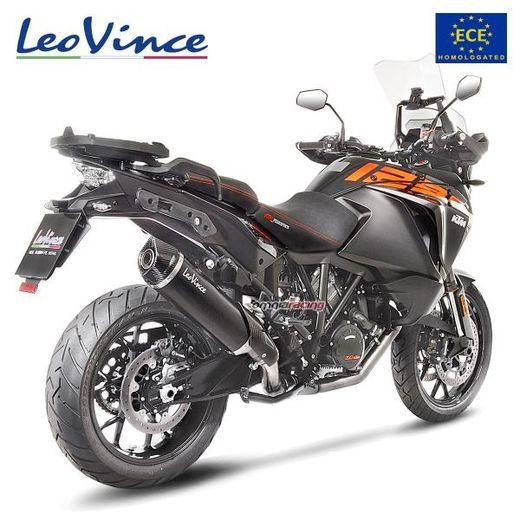 VÝFUK LEO VINCE PRE KTM 1090 ADVENTURE ? A KTM 1290 SUPER ADVENTURE R S T 2017 - 2020 ČIERNY 14045