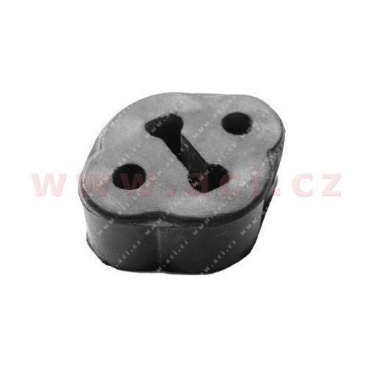 GUMOVÝ ZÁVĚS VÝFUKU (D=60 MM, Š=50 MM, TL. 25 MM)