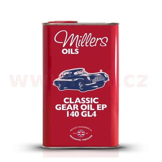 MILLERS OILS CLASSIC GEAR OIL EP 140 GL4 - PREVODOVÝ MINERÁLNE OLEJ 1 L