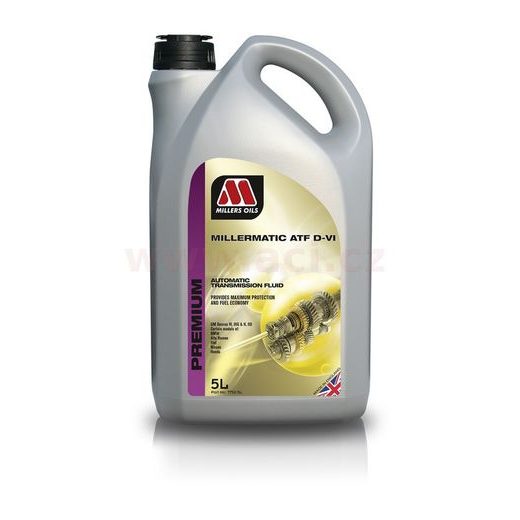 MILLERS OILS MILLERMATIC ATF D-VI 5 L