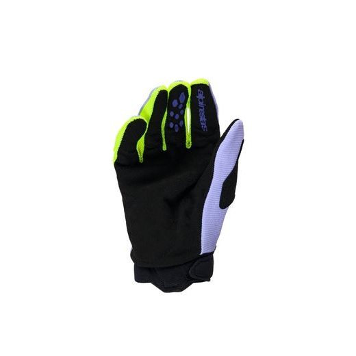 RUKAVICE FULL BORE V2 YOUTH/KIDS, ALPINESTARS, DETSKÉ (FIALOVÁ/ŽLUTÁ FLUO) 2026