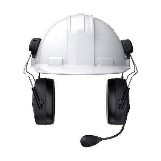 BLUETOOTH HARD-HAT-MOUNT HEADSET TUFFTALK LITE (DOSAH 0,8 KM), SENA