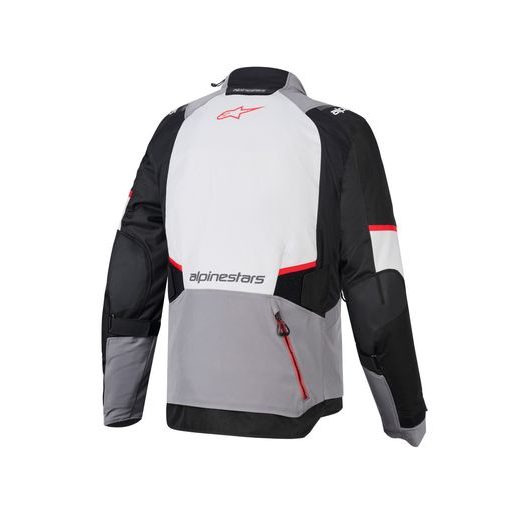 BUNDA ANDES V4 DRYSTAR, ALPINESTARS (TMAVO ŠEDÁ/SVĚTLE ŠEDÁ/ČERNÁ/ČERVENÁ) 2026