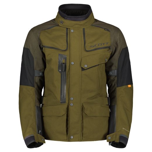 JACKET VOYAGER DRYO EARTH BROWN/BLACK OLIVE