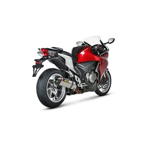 HOMOLOGOVANÁ VÝFUKOVÁ KONCOVKA, RAD SLIP-ON LINE (TITANIUM), AKRAPOVIČ