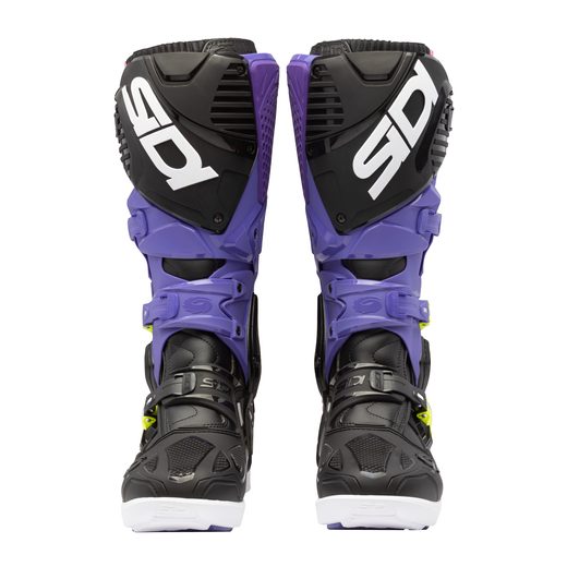 SIDI BOTY CROSSFIRE 3 SRS VIOLET/BLACK/YELLOW FLUO
