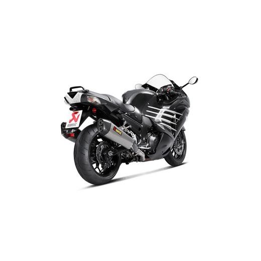 HOMOLOGOVANÉ VÝFUKOVÉ KONCOVKY, RAD SLIP-ON LINE (TITANIUM), AKRAPOVIČ