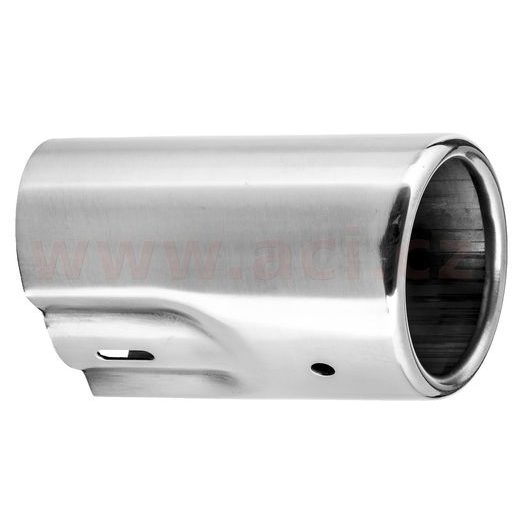 KONCOVKA VÝFUKU NEREZOVÁ OVÁLNÁ, VNITŘNÍ PRŮMĚR 48 MM, PRŮMĚR KONCOVKY 60X80 MM, DÉLKA 110 MM FENNO