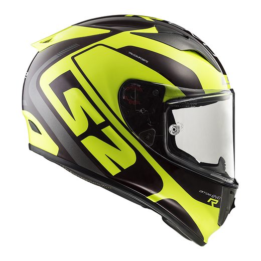 LS2 FF323 ARROW C EVO STING WINEBERRY H-V YELLOW