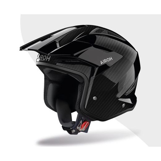 PRILBA TRR 2 CARBON, AIROH (LESKLÁ) 2026