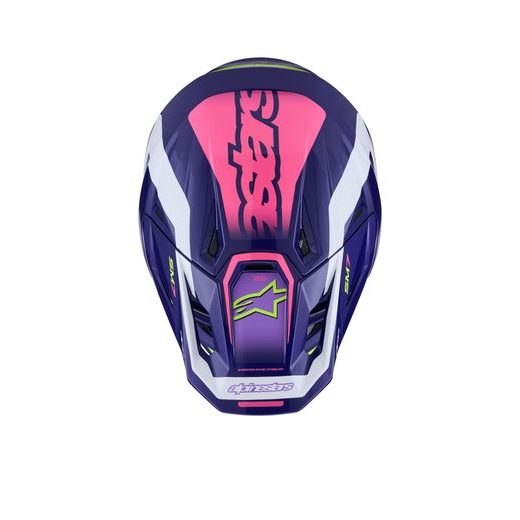PRILBA SUPERTECH S-M7 DEED, ALPINESTARS (FIALOVÁ/RŮŽOVÁ/BÍLÁ/ŽLUTÁ FLUO) 2026