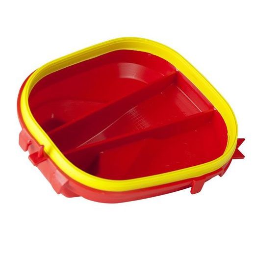 VRCHNÝ KRYT VZDUCHOVÉHO FILTRA (PRE UMÝVANIE A ÚDRŽBU) HONDA, RTECH (ČERVENO-ŽLTÝ)