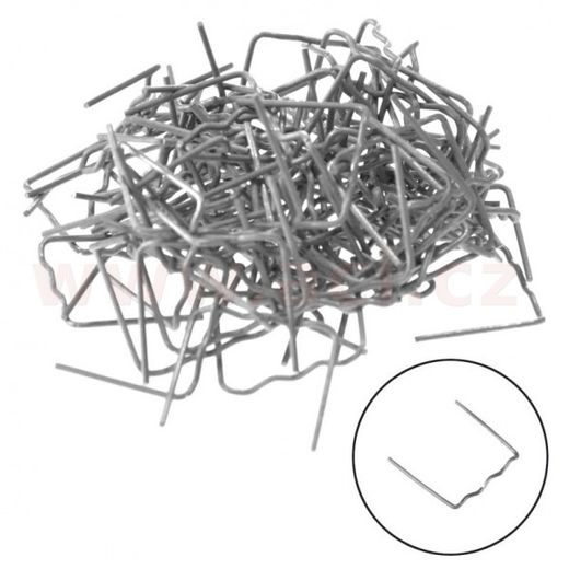 SPONKY NA SVAŘOVÁNÍ PLASTU TYP VLNA 0.8MM, 100 KS