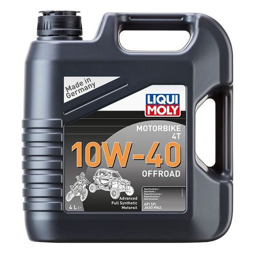 LIQUI MOLY MOTORBIKE 4T 10W40 OFFROAD, SYNTETICKÝ MOTOROVÝ OLEJ 4 L