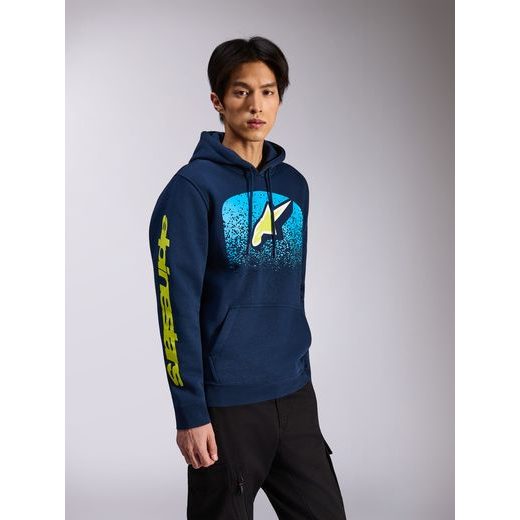 MIKINA OBSESSED HOODIE, ALPINESTARS (MODRÁ)