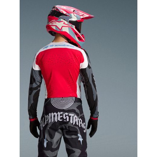 DRES TECHSTAR LIMITOVANÁ EDÍCIA BEAST COAST, ALPINESTARS (ŠEDÁ/ČERNÁ/ORANŽOVÁ) 2026