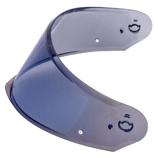 PLEXI PRE PRILBY MODULO 2.0/2.1 S PRÍPRAVOU PRE PINLOCK, CASSIDA (MODRÉ CHRÓMOVÉ)