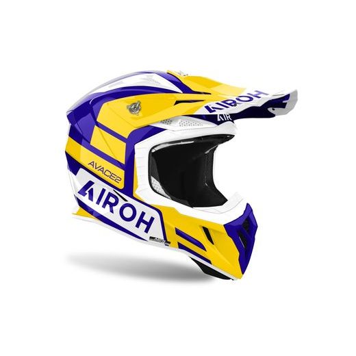 PRILBA AVIATOR ACE 2 SAKE, AIROH (LESKLÁ ŽLTÁ) 2025