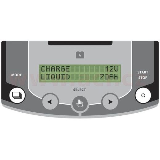 NABÍJEČKA/STABILIZOVANÝ ZDROJ GYSFLASH 125.12 CNT FV 12 V, 20-1500 AH, 120 A, KABLELY 5 M