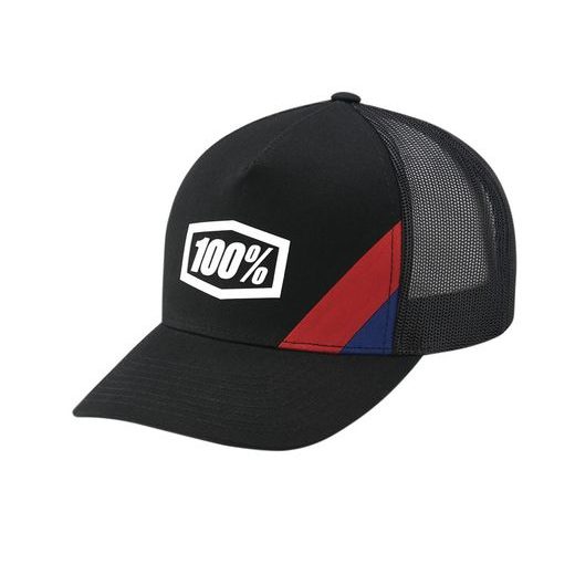 ŠILTOVKA 100% - CORNESTONE X-FIT TRUCKER ČIERNA (VEĽ. UNI)