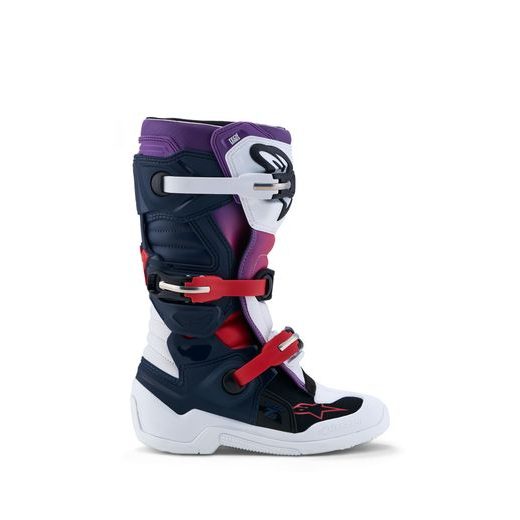 TOPÁNKY TECH 7 S, ALPINESTARS, DETSKÉ (TMAVO MODRÁ/BÍLÁ/ČERNÁ) 2027