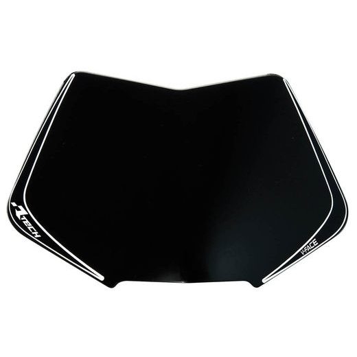 VRCHNÝ ČASŤ PREDNÉ MASKY V-FACE, RTECH (ČIERNA)