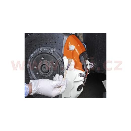 FOLIATEC DVOUSLOŽKOVÁ BARVA NA BRZDOVÉ TŘMENY NEONOVÁ ORANŽOVÁ (SADA K APLIKACI)