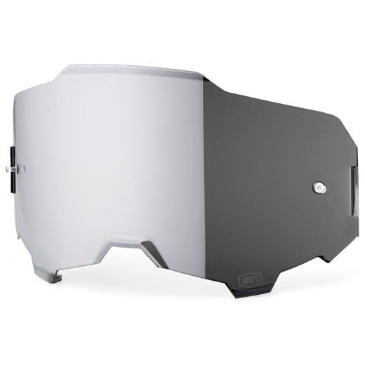 PLEXI ARMEGA, 100% (STRIEBORNÉ CHRÓM, ANTI-FOG)