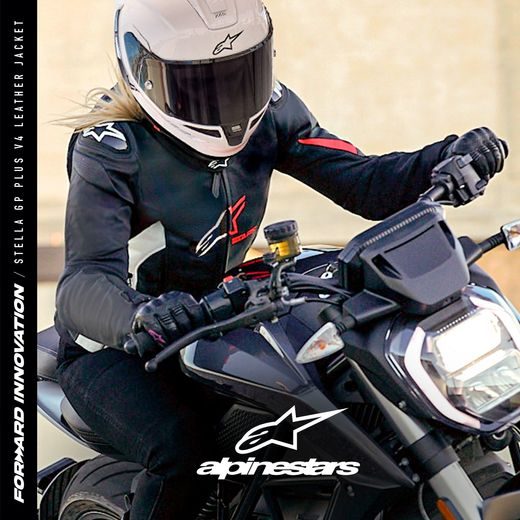 BUNDA STELLA GP PLUS 4, ALPINESTARS, DÁMSKA (ČERNÁ/BÍLÁ/RŮŽOVÁ) 2026