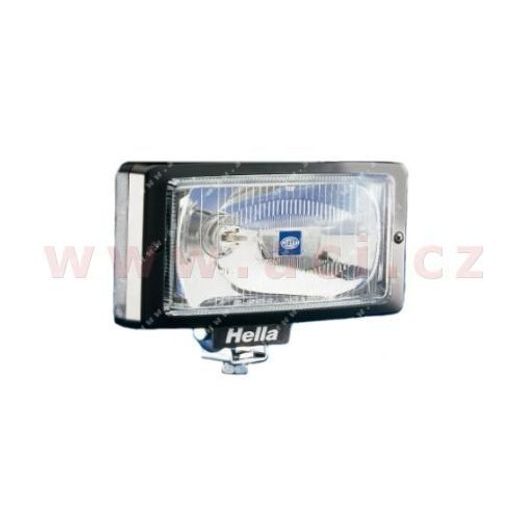 PŘÍDAVNÉ SVĚTLO DÁLKOVÉ HRANATÉ S CHROMOVÝM RÁMEČKEM (242X133 MM) JUMBO 220 HELLA