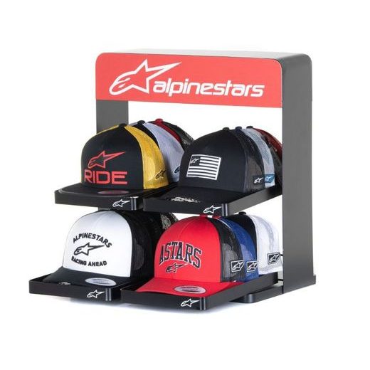 STOJAN PRE PREZENTACI KŠILTOVEK NA PULT, ALPINESTARS