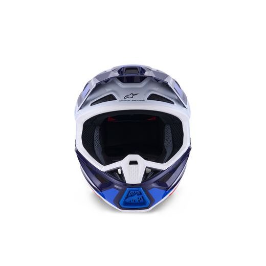 PRILBA SUPERTECH S-M7 RISE, ALPINESTARS (MODRÁ/BÍLÁ) 2026