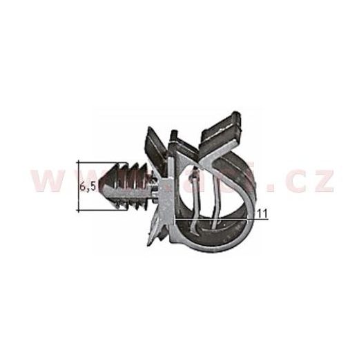 PLASTOVÁ PŘÍCHYTKA (SADA 10 KS)