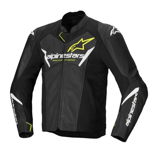 BUNDA FASTER 3 AIRFLOW, ALPINESTARS (ČERNÁ/BÍLÁ/ŽLUTÁ FLUO) 2026